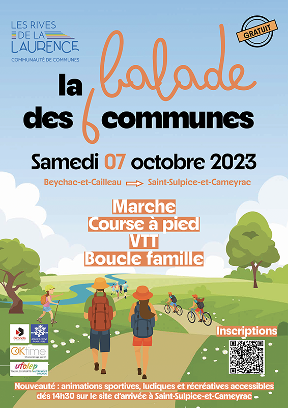 La Balade des 6 communes : rendez-vous le 7 octobre à Beychac-et-Cailleau !