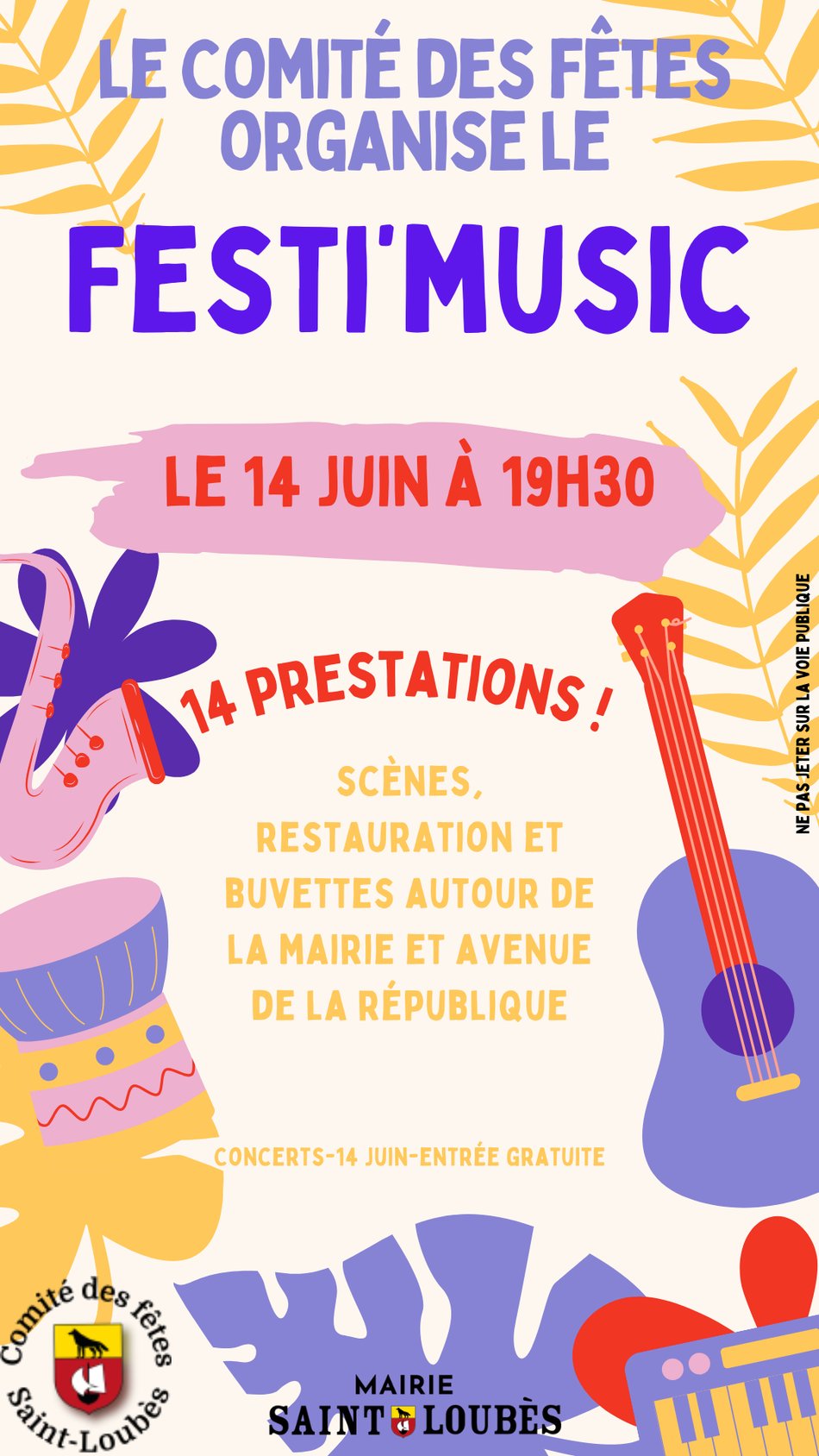 Festi'music : la fête de la musique de Saint-Loubès