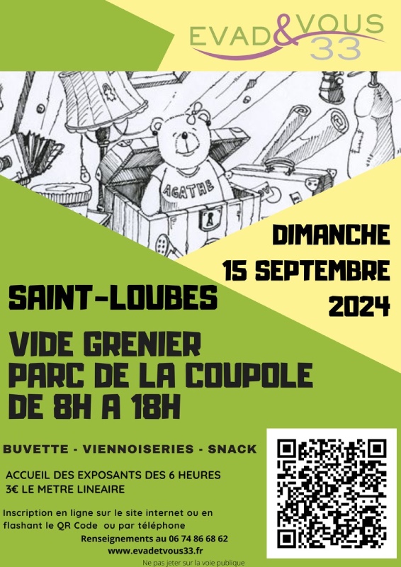 Vide Grenier Evad&Vous33