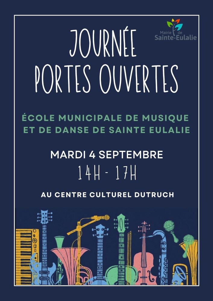 PORTES OUVERTES ECOLE MUNICIPALE DE MUSIQUE ET DE DANSE