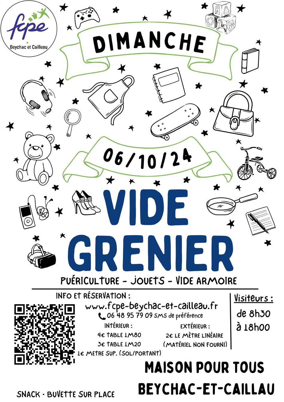 Vide grenier de la FCPE