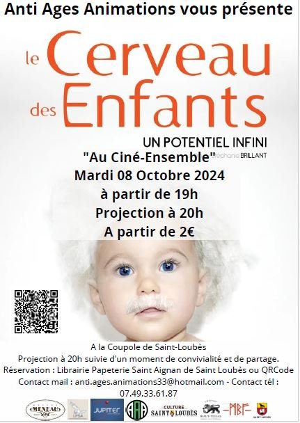 Au Ciné-Ensemble : "le cerveau des enfants"