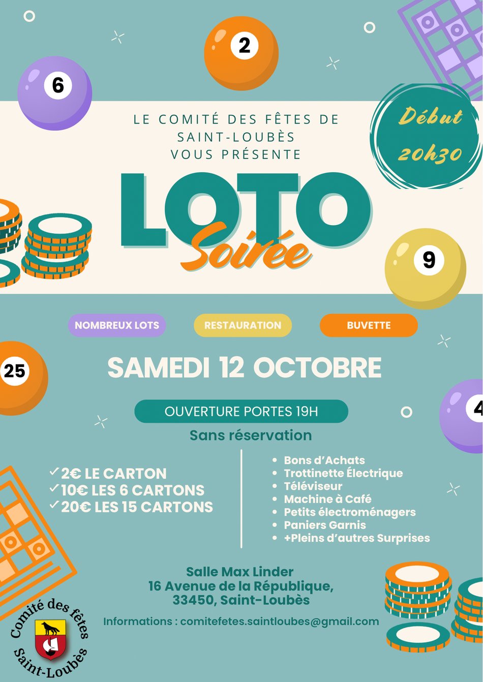 Loto du Comité des Fêtes