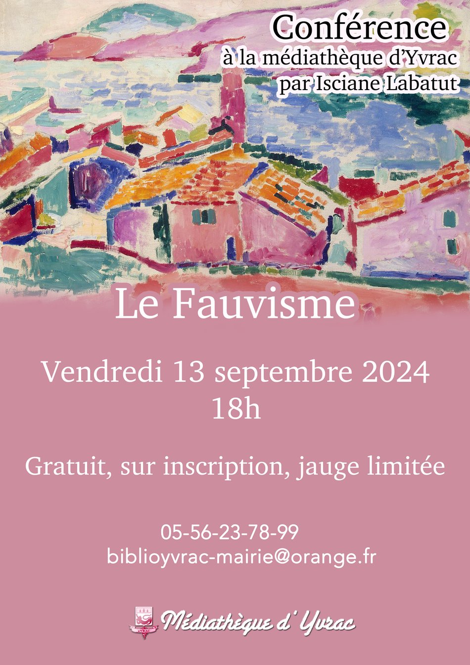 Conférence d’histoire de l’art : le fauvisme