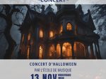 Concert d'Halloween par l'école de musique