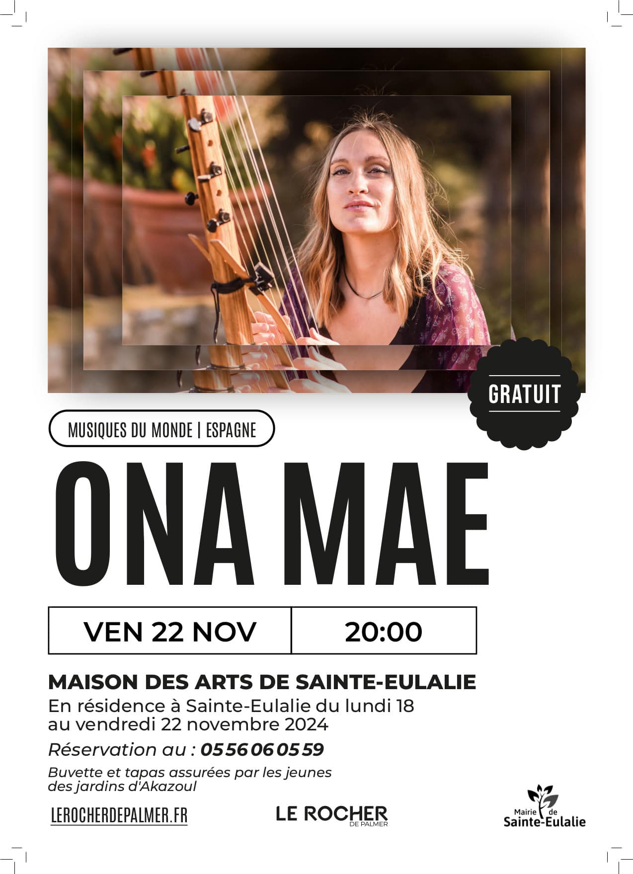 CONCERT GRATUIT ONA MAE