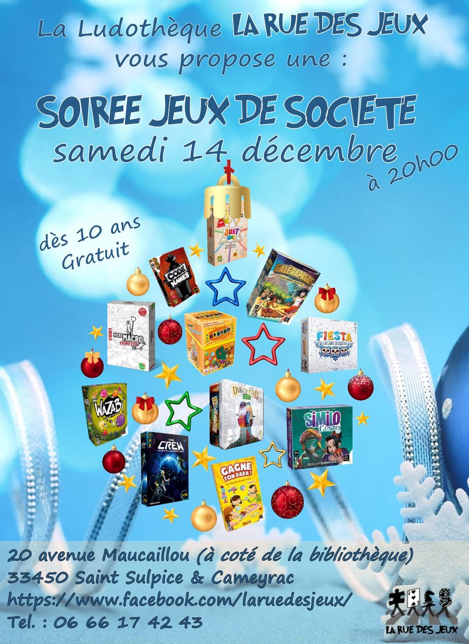 Soirée Jeux