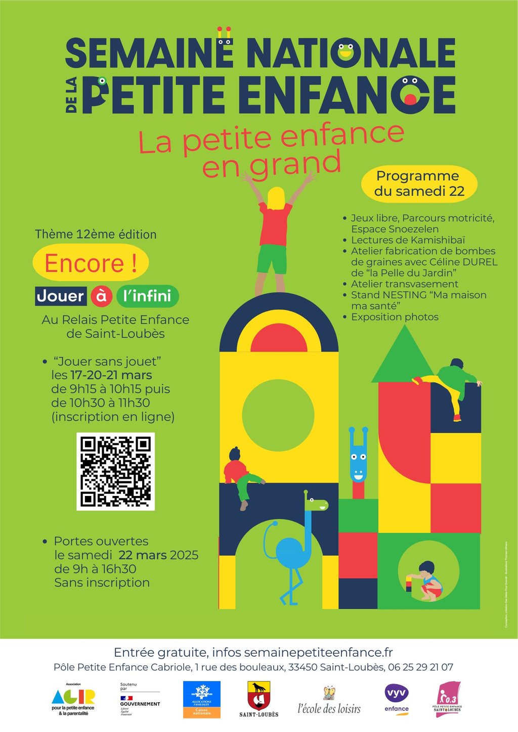 Semaine nationale de la petite enfance